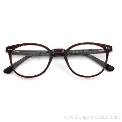 2021 New Arrival Eyewear Lens Cheap Tattoo Prescription Acetate Eyeglasses Glasses Frame